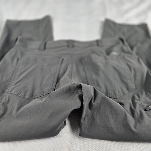 Eddie Bauer Pants Mens Gray First Ascent Hiking Outdoors Durable 38X30 Nylon - Picture 7 of 11